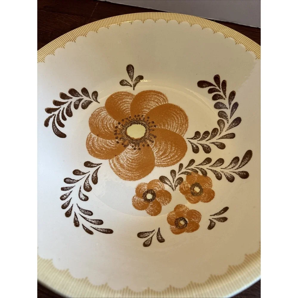 Vintage Royal‎ China Jeannette Vegetable Pasta Serving Bowl 12